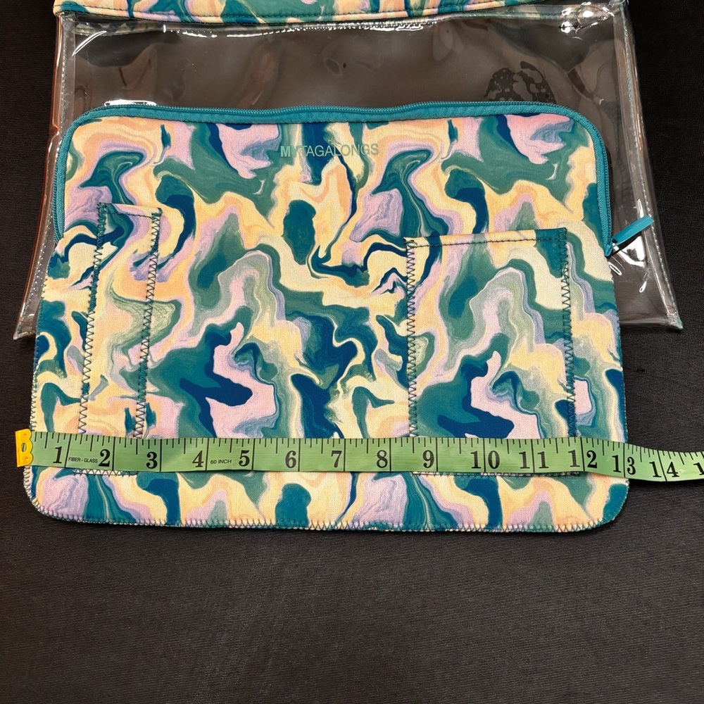 MYTAGALONGS Multicolor Abstract computer bag - Picture 4 of 8